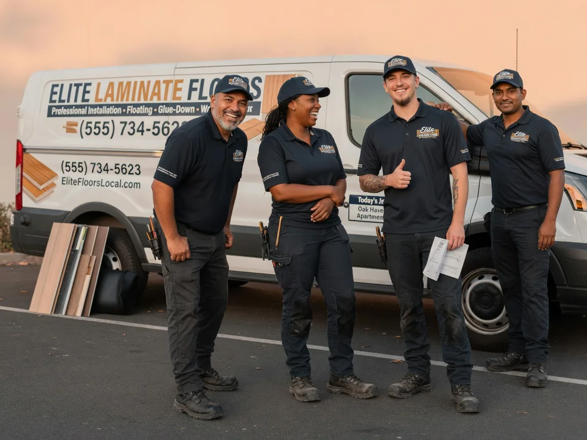 Laminate flooring installation company in Breaks, VA